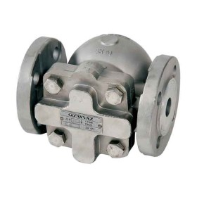 Oala de condens din inox cu flotor, conexiune cu flanșe
