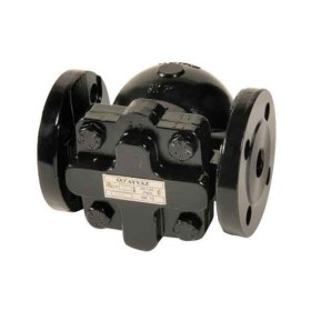 Oala de condens din inox cu flotor, conexiune cu flanșe