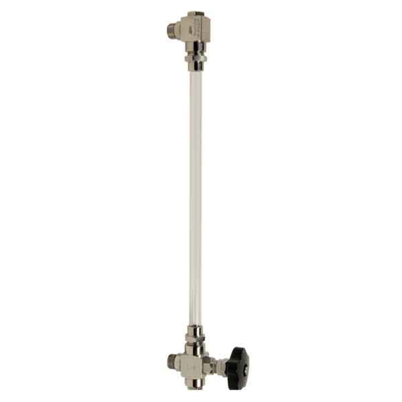 Set din otel inoxidabil pentru indicator de nivel 2312 teava Ø14 - Ø20